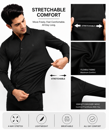 Men’s Complete Fashion Bundle | Shirt, Pants, Shoes, Watch & Perfume | Desi Boyz