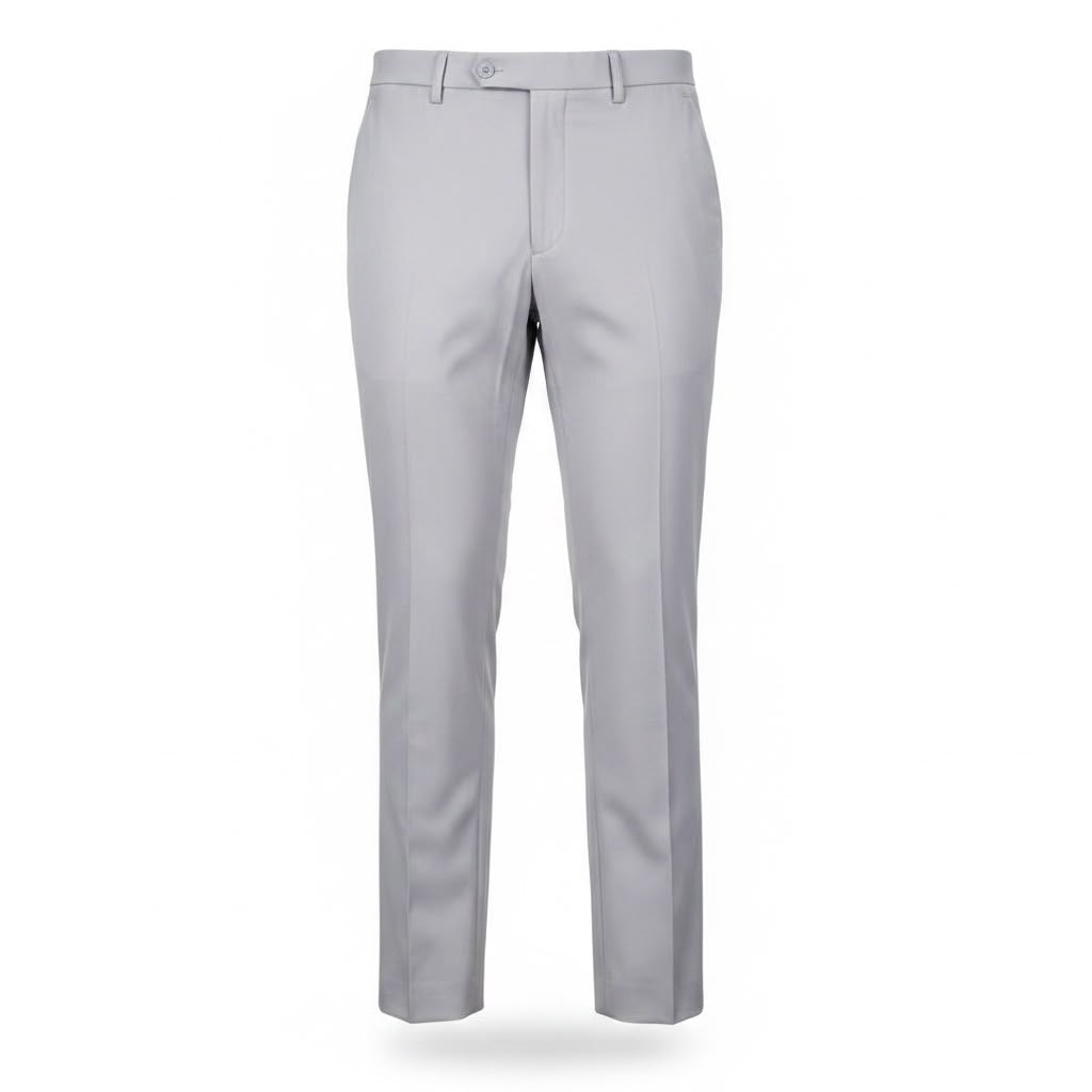 Light grey formal pant for man Tailored-Fit Stretch Dress Pants