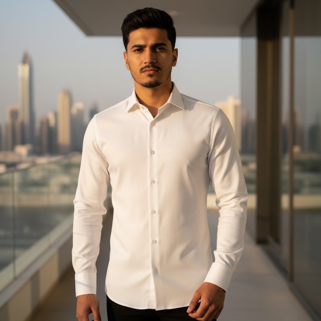 shirts  Slim Fit Formal Business Button Down Shirt For Men, Long Sleeve Dress Shirts With Pocket,