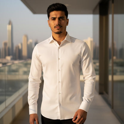 shirts  Slim Fit Formal Business Button Down Shirt For Men, Long Sleeve Dress Shirts With Pocket,